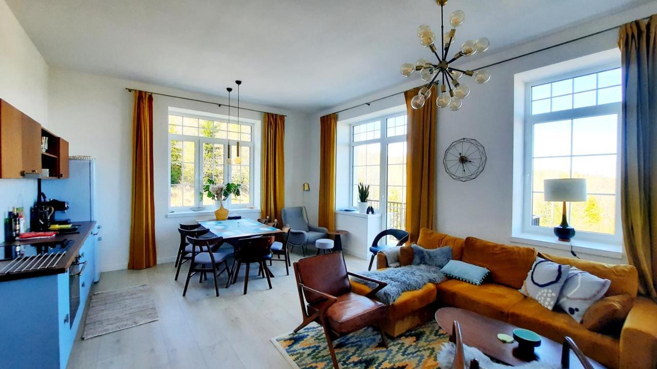 Bellevue Apartments Vila Vlasta Stary Smokovec Vysoké Tatry Esterno foto